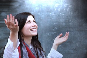 Woman of Worship Ministry Stock Photo Joy